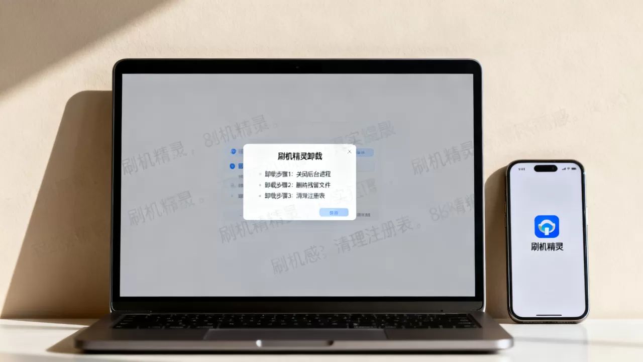 如何彻底清除刷机精灵，刷机精灵卸载不了怎么办