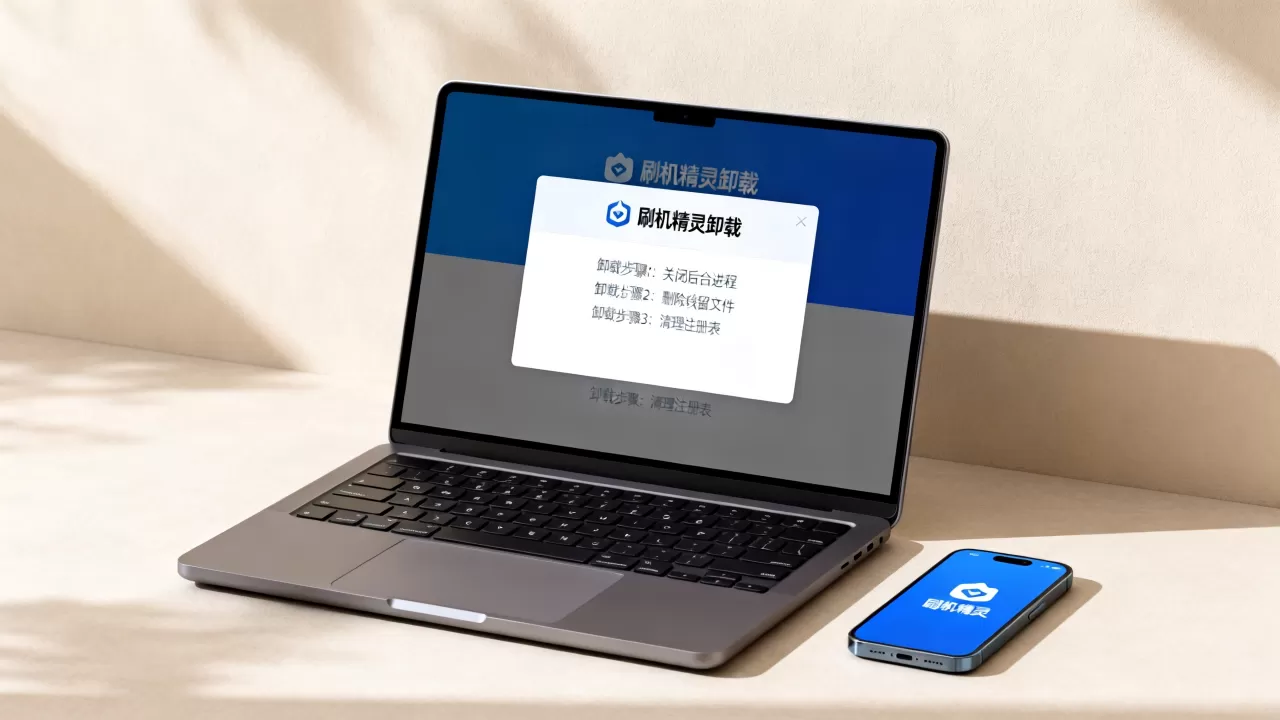 如何彻底清除刷机精灵，刷机精灵卸载不了怎么办