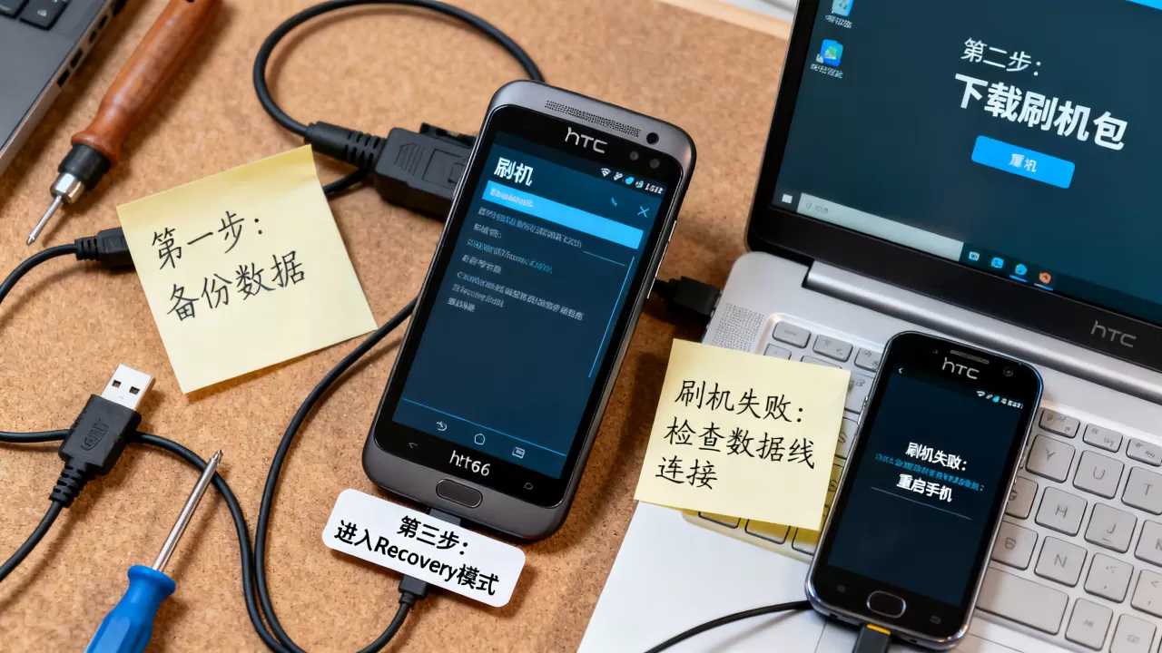 htc616刷机教程，htc616刷机失败怎么办