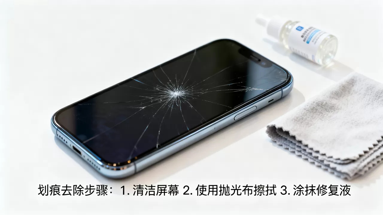 iPhone划痕去除，苹果手机屏幕有划痕怎么去除