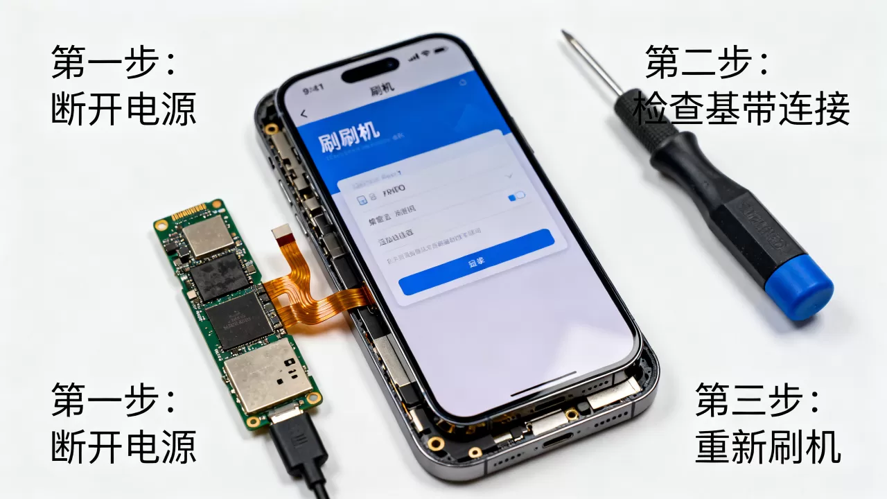 苹果换基带刷机后变砖怎么办，苹果换基带刷机