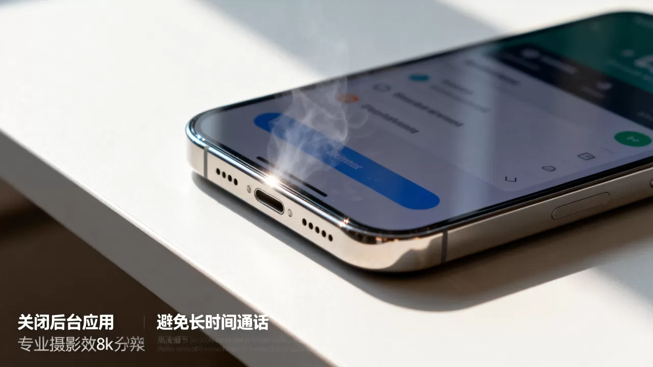 iphone听筒发热怎么办，iphone手机发烫