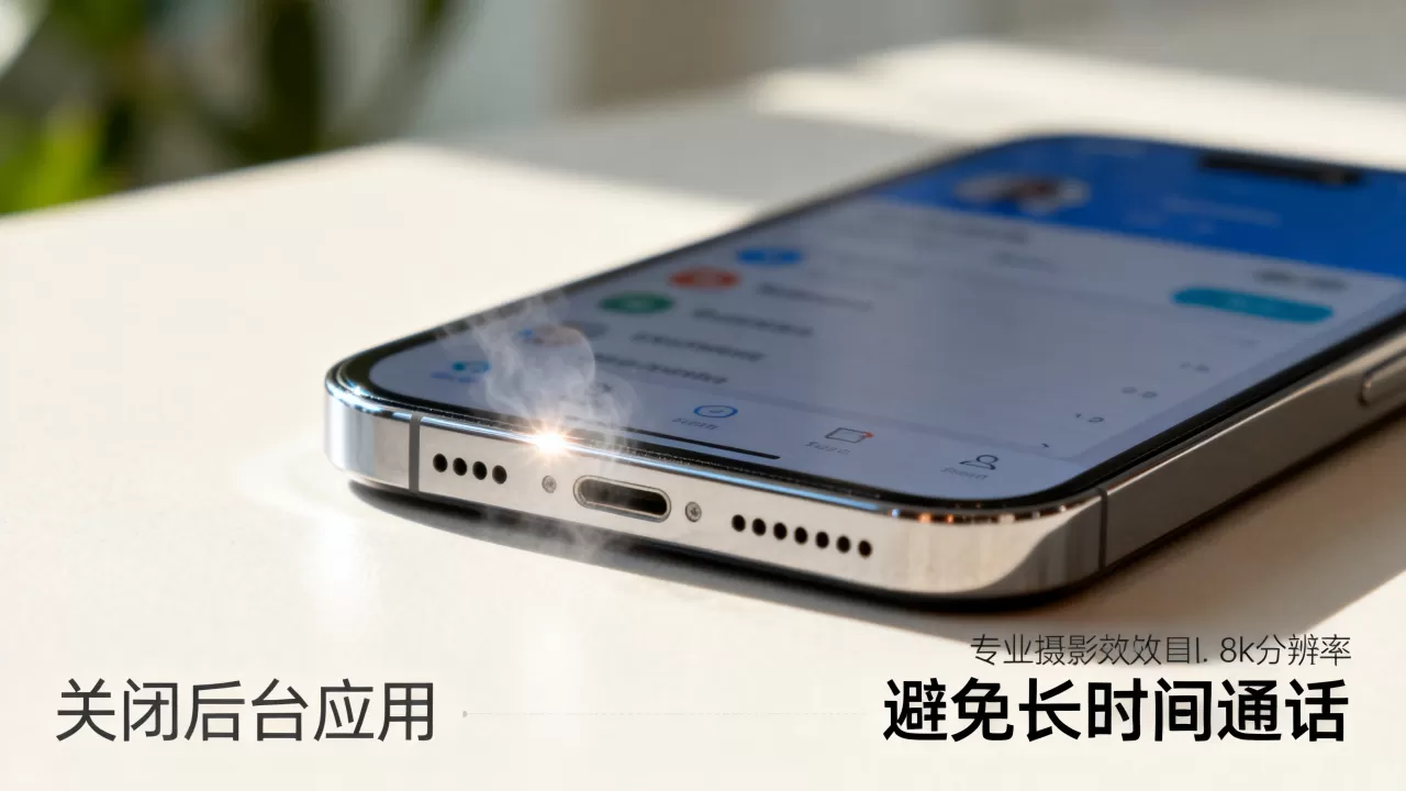 iphone听筒发热怎么办，iphone手机发烫