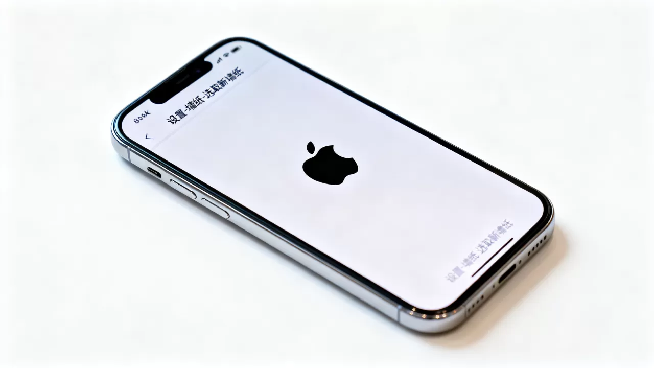 iphone苹果图案怎么设置，iphone苹果图案