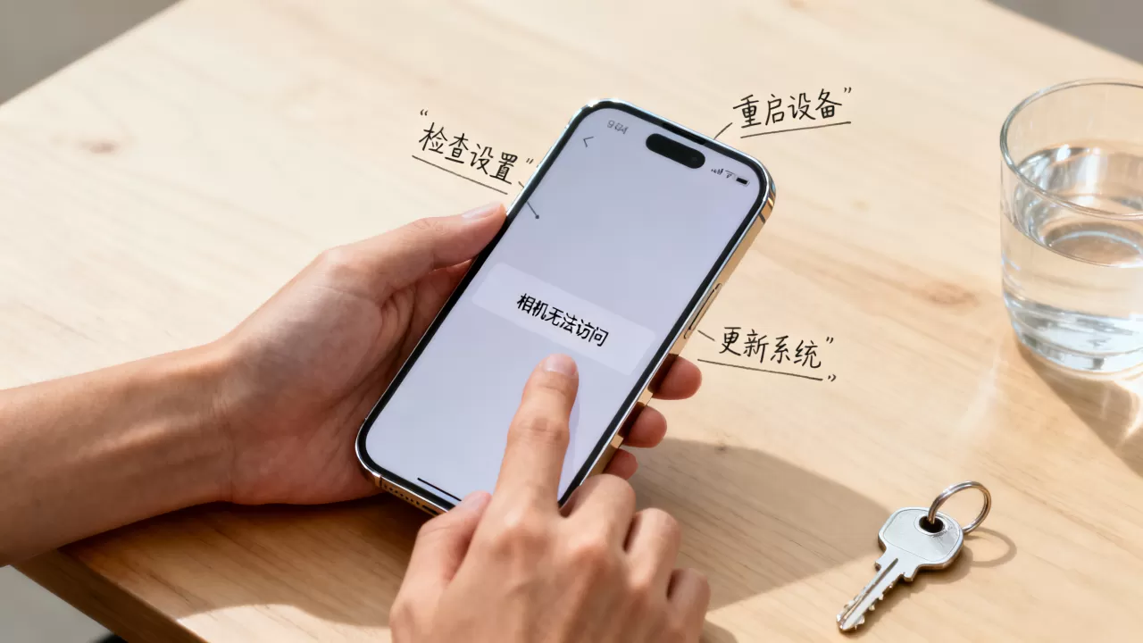 iphone相机访问不了怎么办，iphone相机