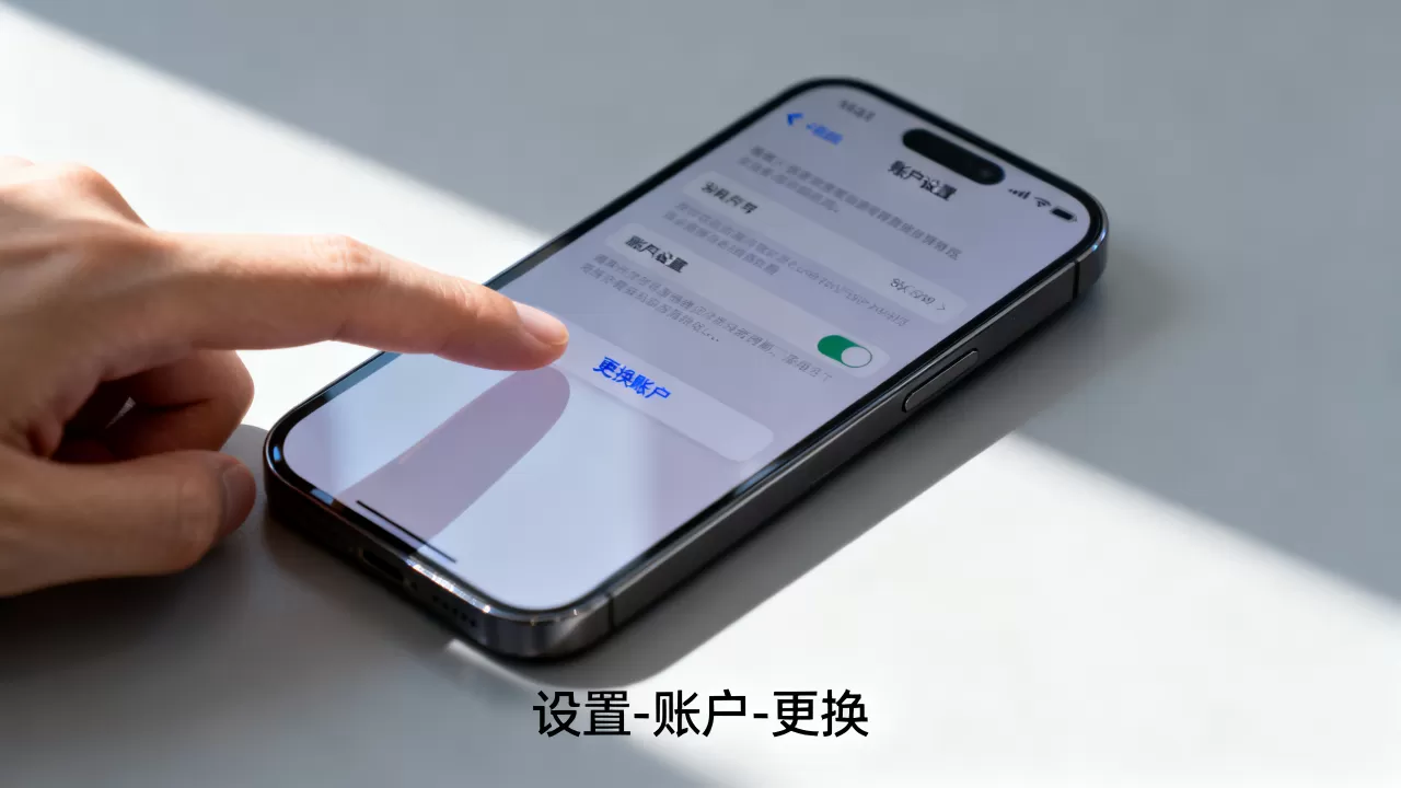 iphone账户更换了怎么办，iphone账户更换