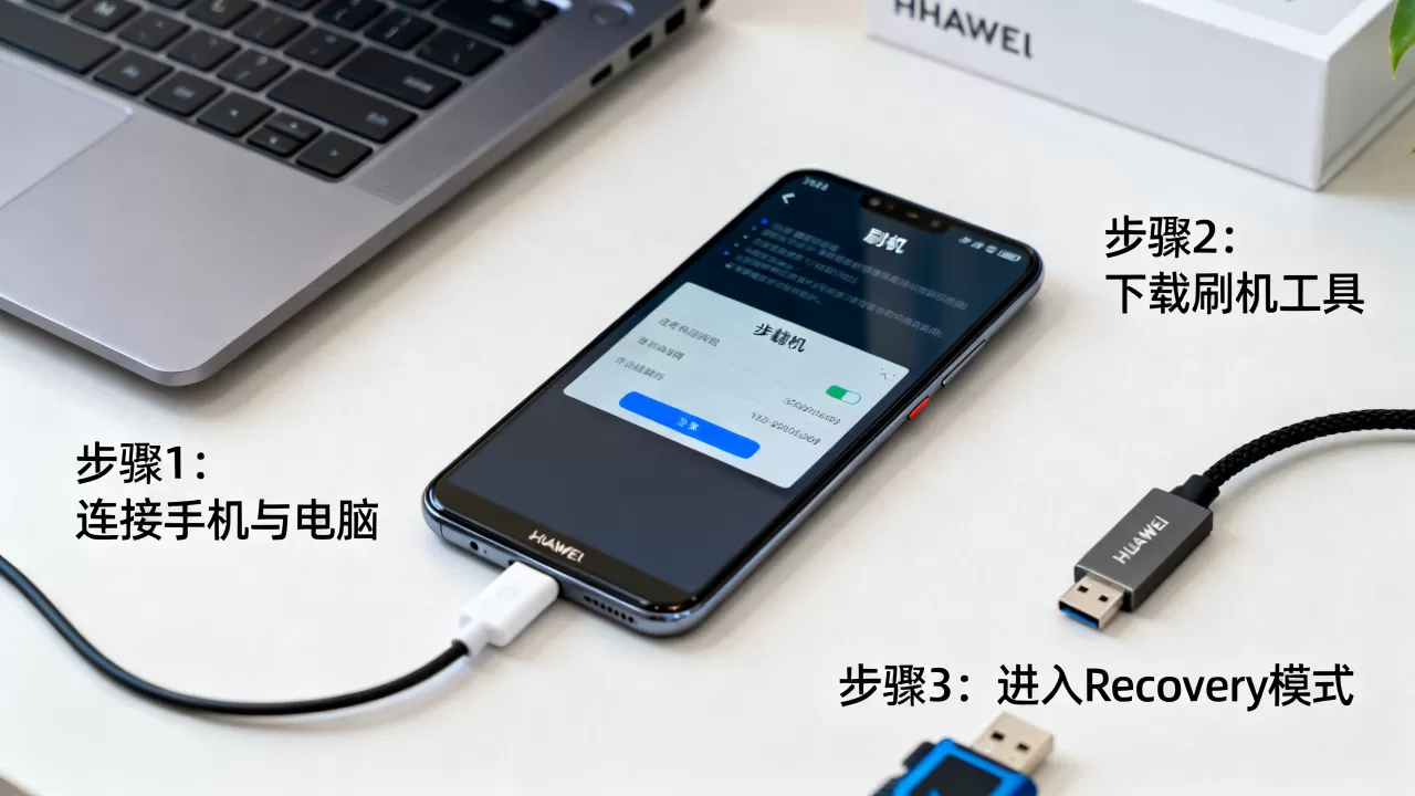华为无包刷机教程，华为手机无包怎么刷机