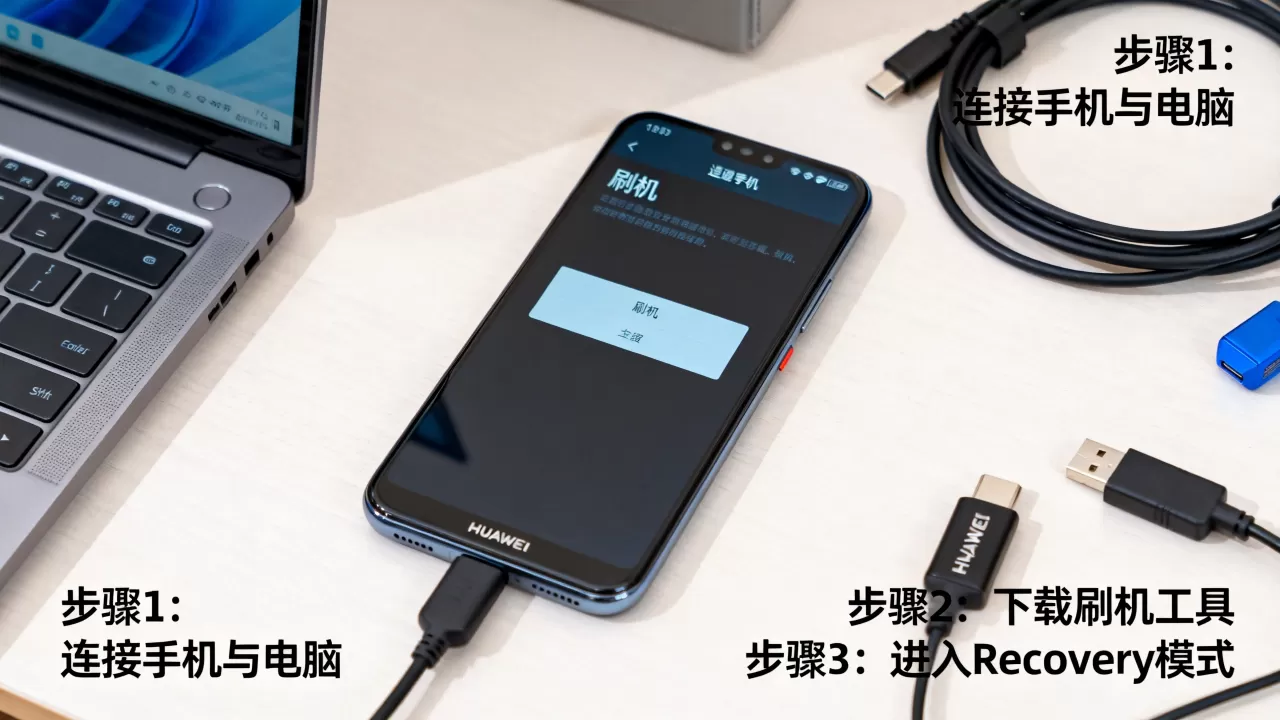 华为无包刷机教程，华为手机无包怎么刷机
