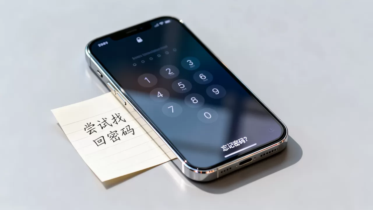 iPhone安装密码忘了怎么办，iPhone安装密码
