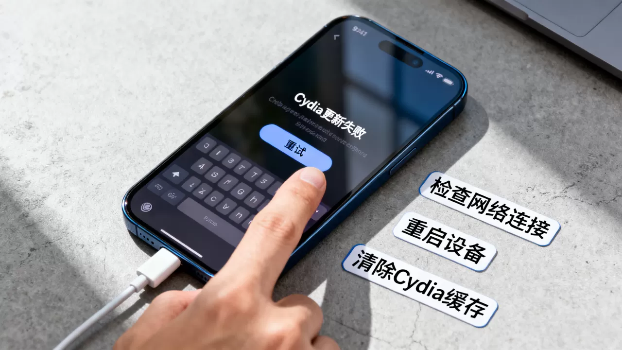 iPhone Cydia更新失败怎么办，Cydia更新失败解决方法