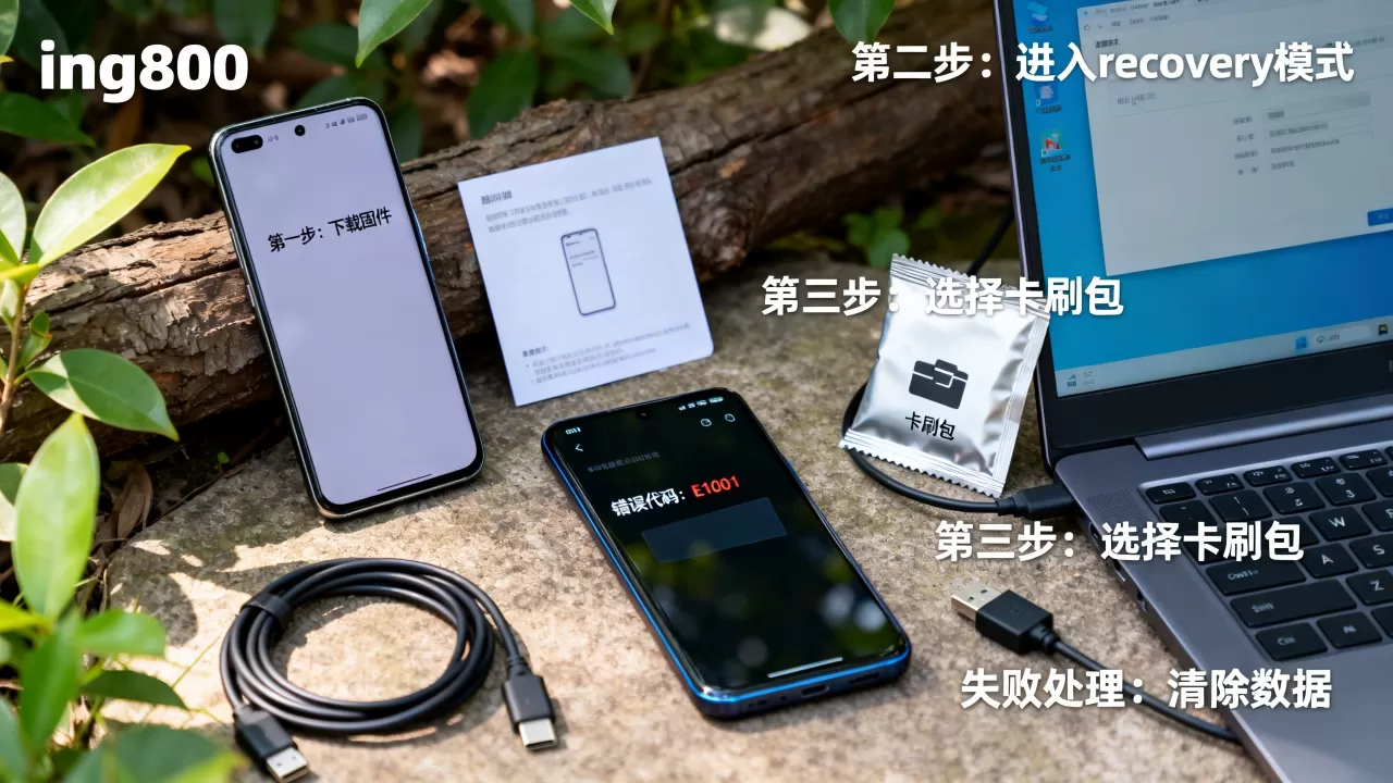 ing800刷机教程，ing800刷机失败怎么办