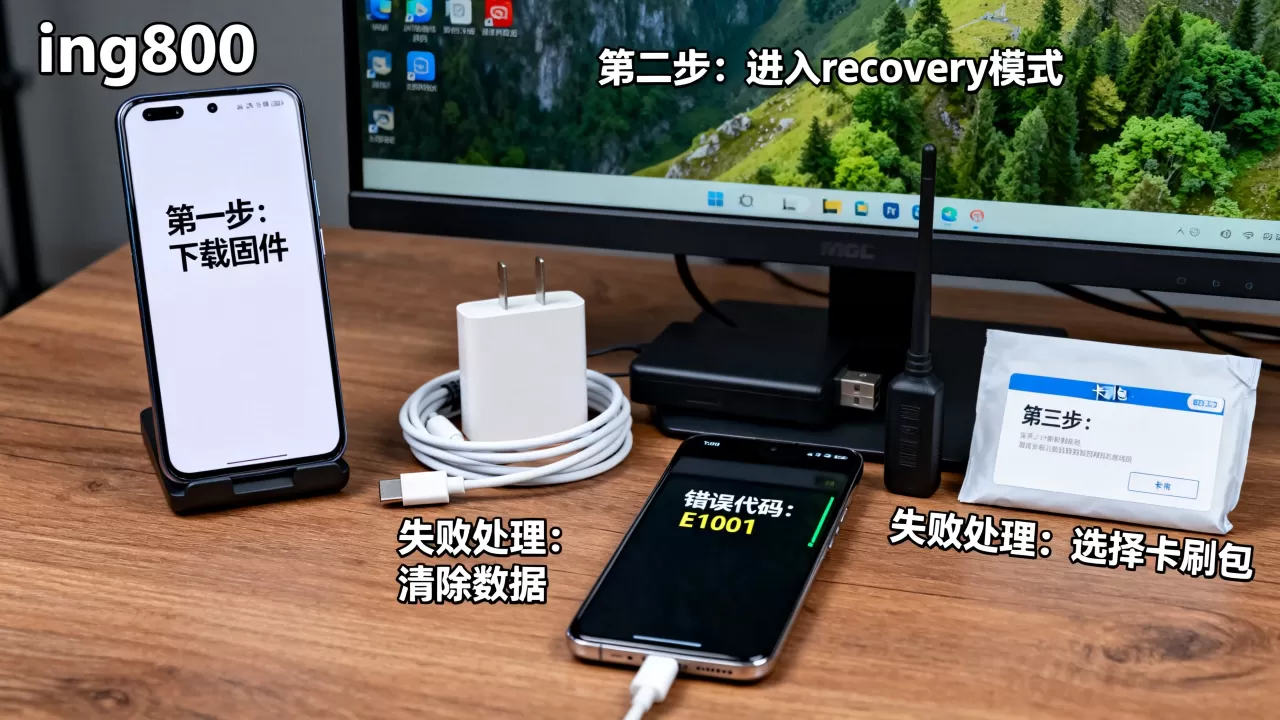 ing800刷机教程，ing800刷机失败怎么办