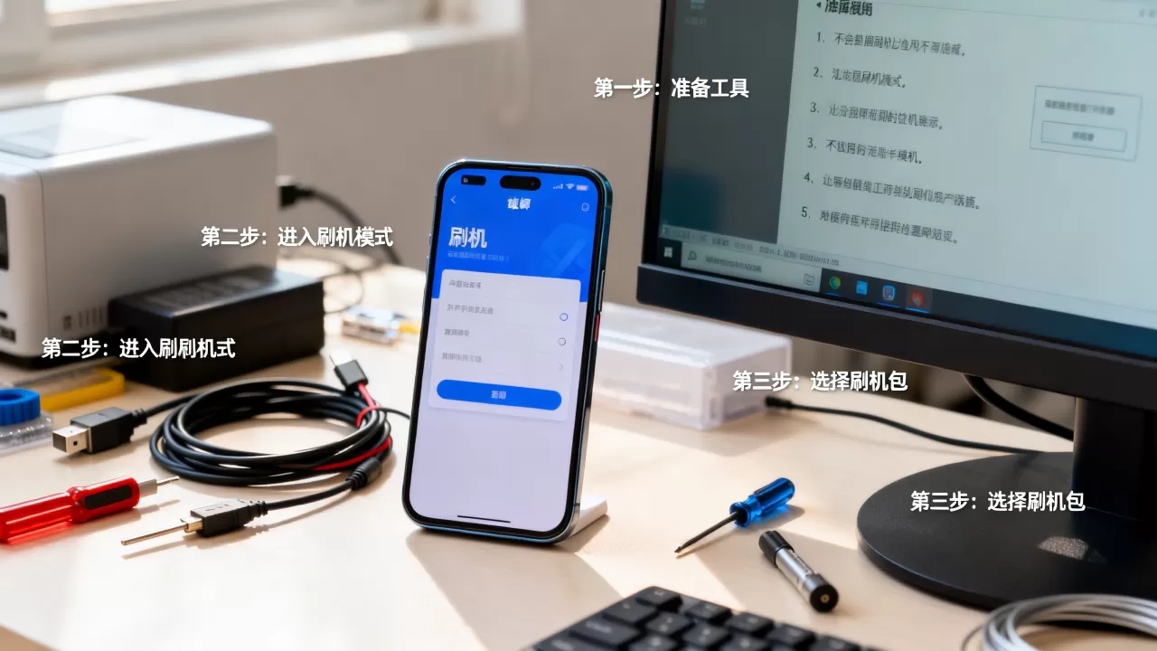 葳朗手机刷机教程，葳朗手机怎么刷机