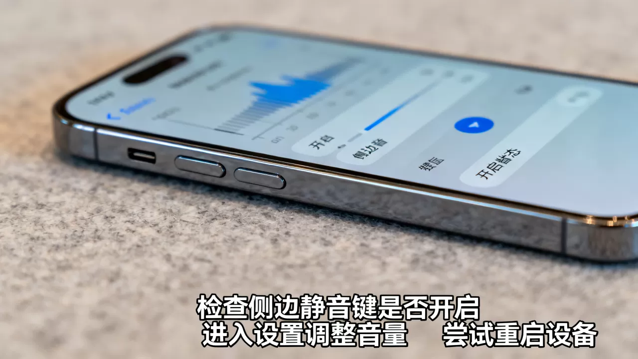 iphone突然静音了怎么恢复，iphone突然静音