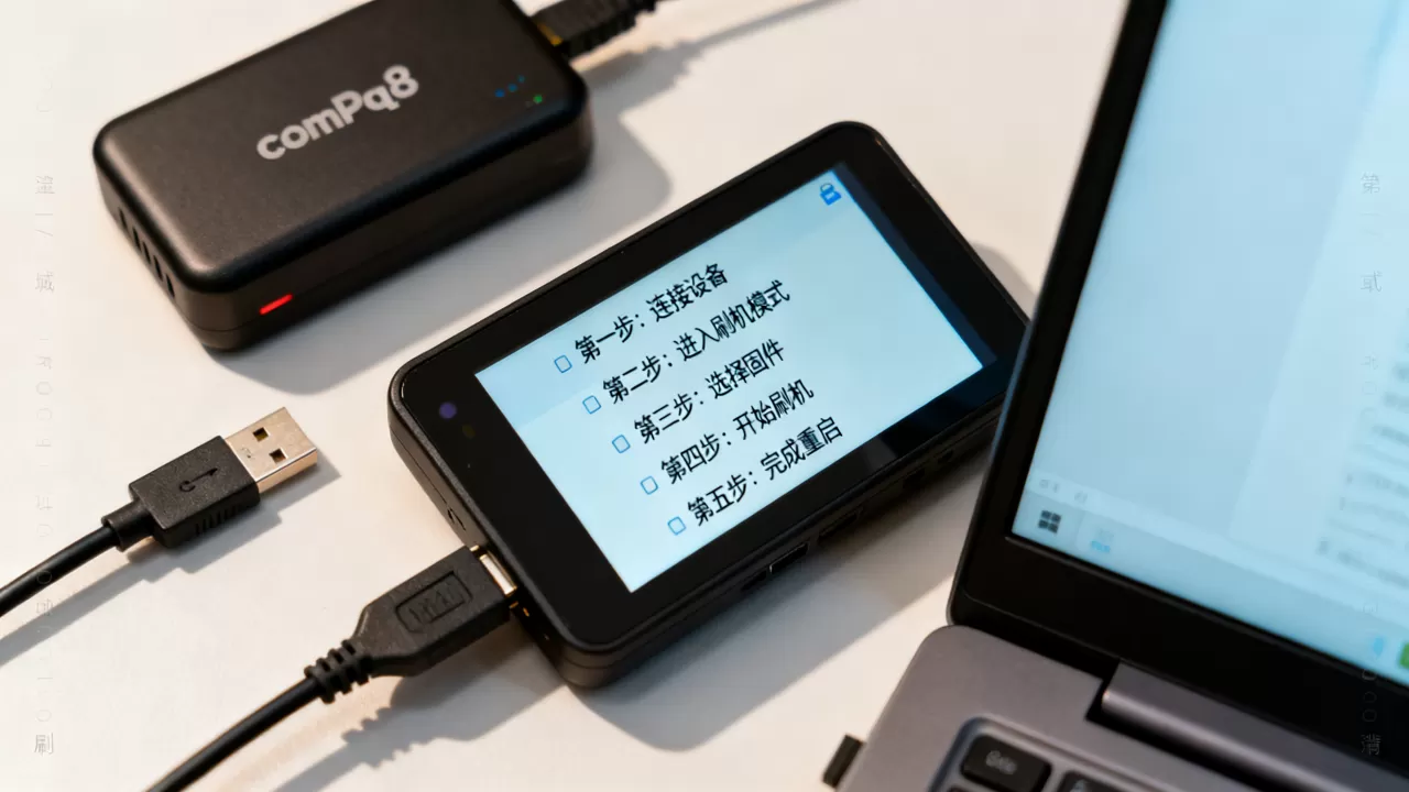 compaq8刷机教程，compaq8刷机失败怎么办