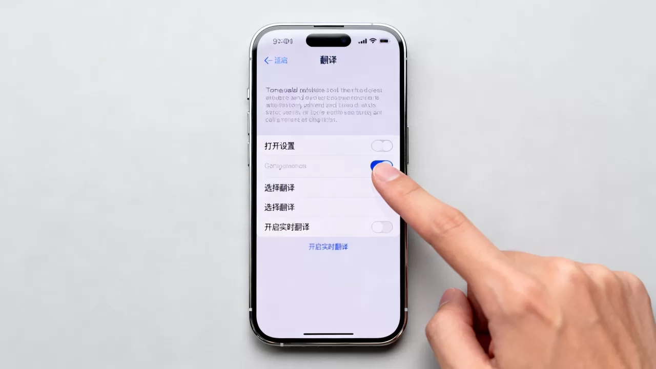 iPhone实时翻译怎么用？苹果翻译功能怎么设置