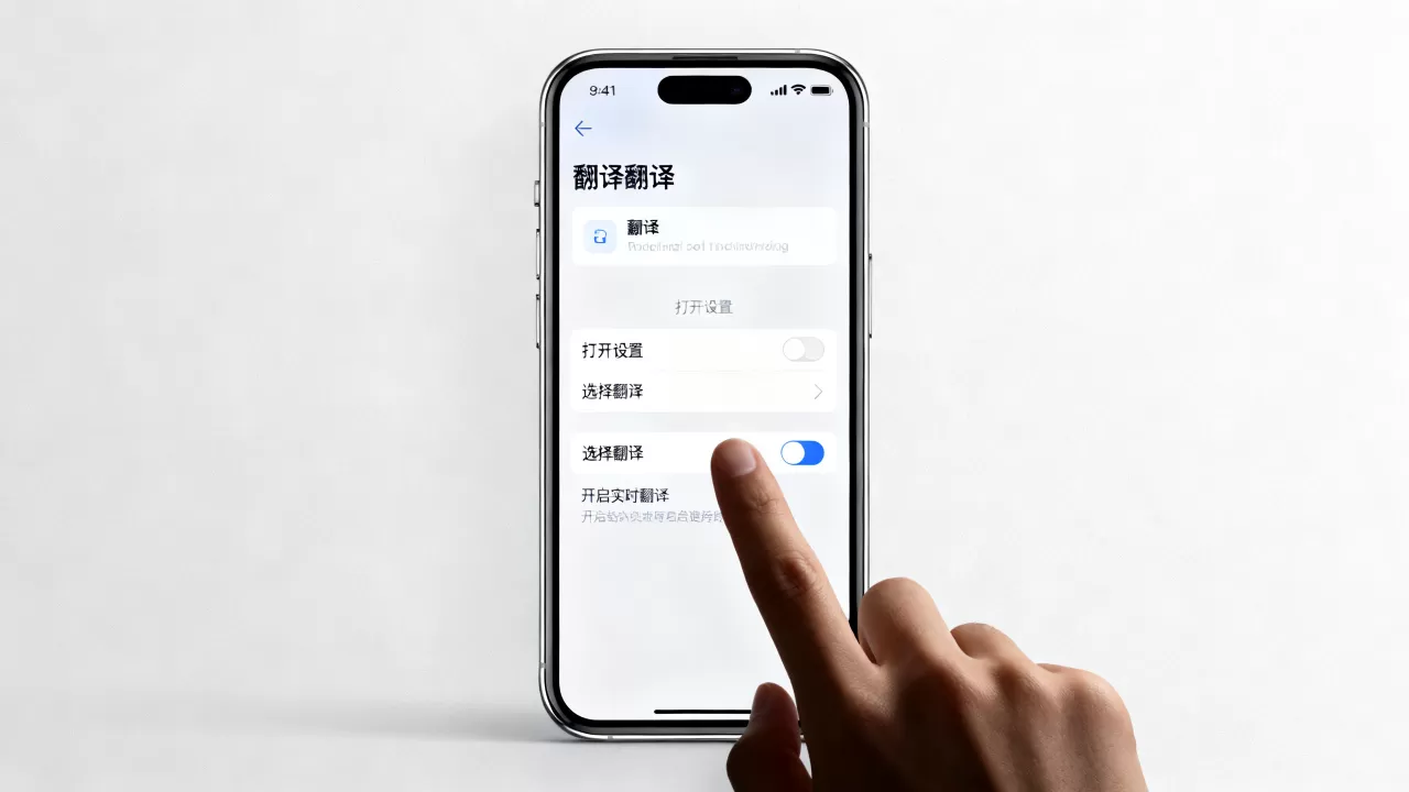 iPhone实时翻译怎么用？苹果翻译功能怎么设置