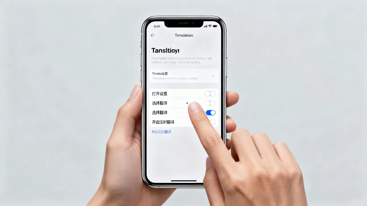 iPhone实时翻译怎么用？苹果翻译功能怎么设置