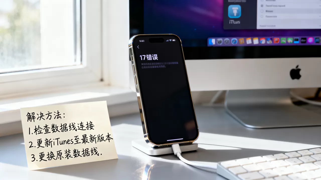 iphone刷机出现17错误怎么办？iPhone刷机17错误解决方法