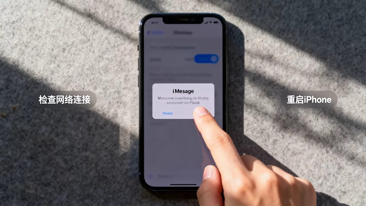 iphone发送imessage失败怎么办，iphone发送imessage