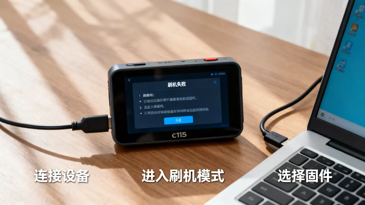 c115刷机失败怎么办，c115刷机教程