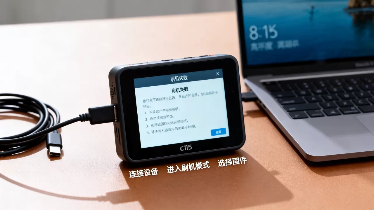 c115刷机失败怎么办，c115刷机教程
