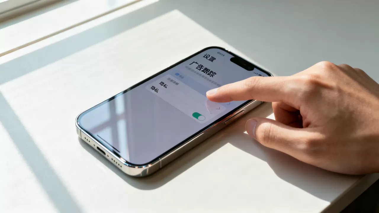 iPhone广告跟踪怎么关，iPhone广告跟踪