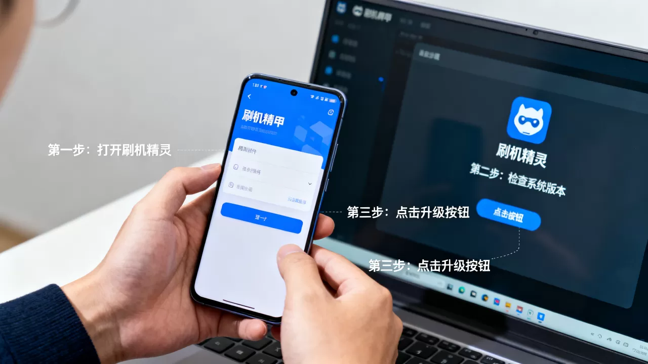 刷机精灵系统版本怎么升级，刷机精灵系统版本
