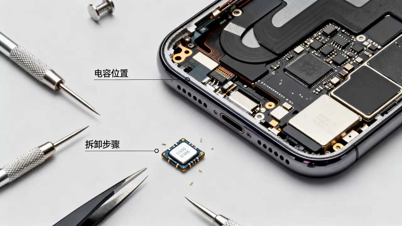 iphone电容掉了怎么办，iphone电容故障