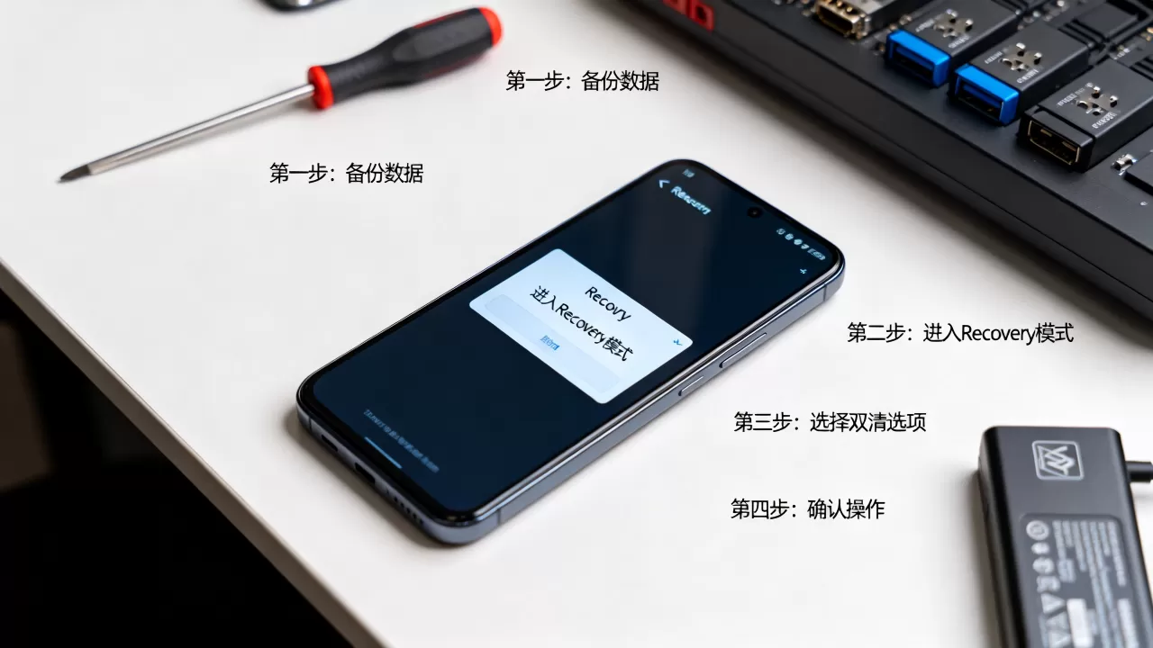 刷机双清步骤是什么，手机刷机双清