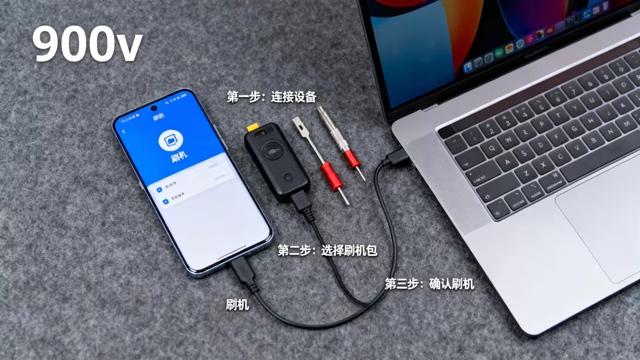 900v刷机教程，900v刷机失败怎么办