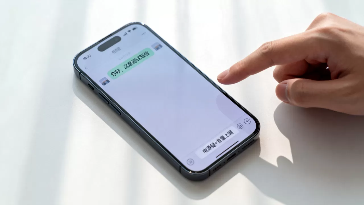 iphone短信截图怎么发，iphone短信截图