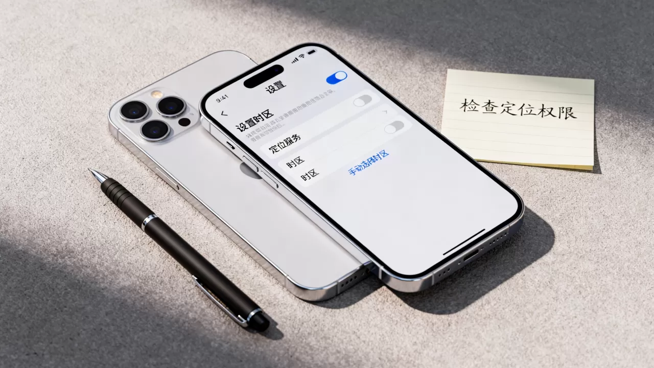 iphone定位时区不对怎么办，iphone定位时区