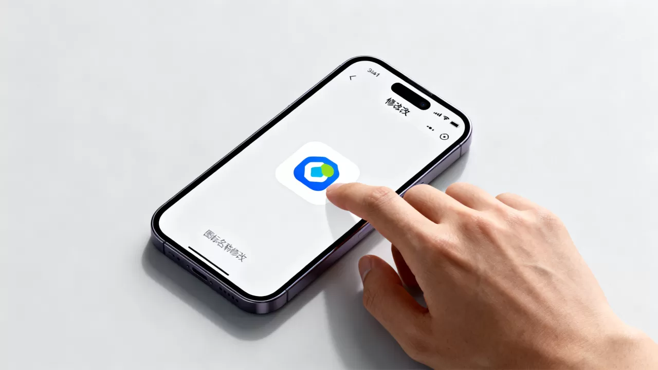 iphone图标怎么改，iphone图标改名