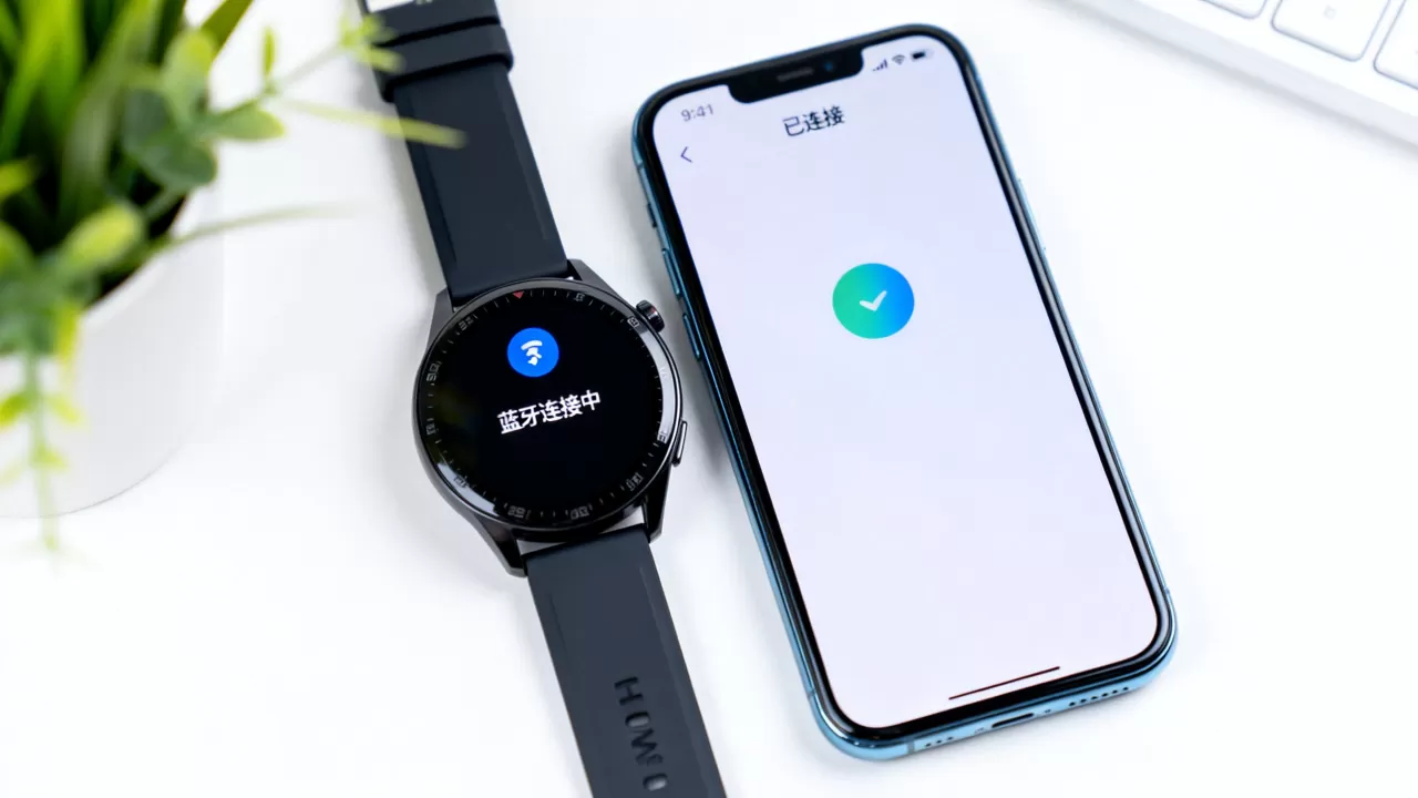 华为watch能连iphone吗，华为watch