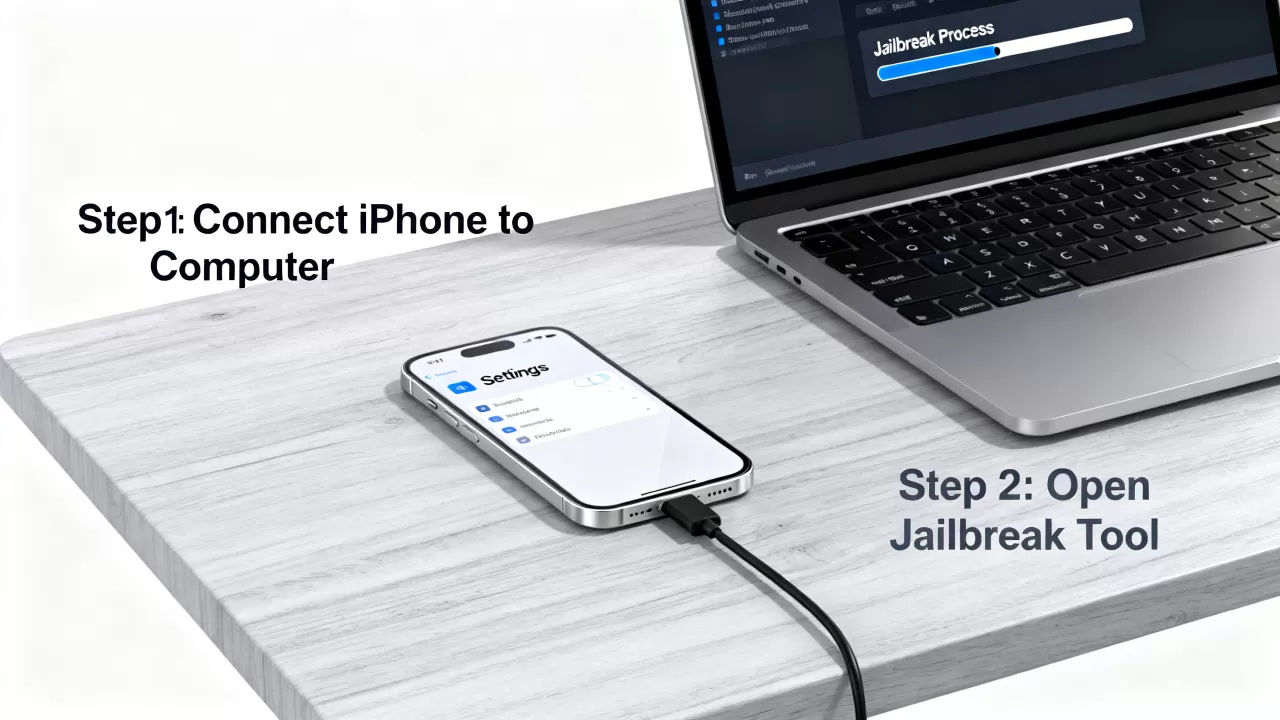 iphone越狱英文怎么操作，iphone越狱教程