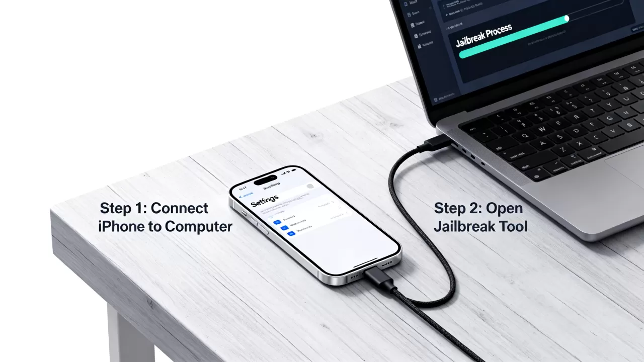 iphone越狱英文怎么操作，iphone越狱教程