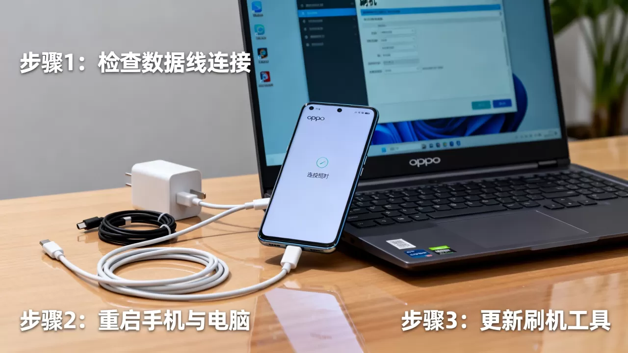 oppo刷机连接超时怎么办，oppo手机刷机教程