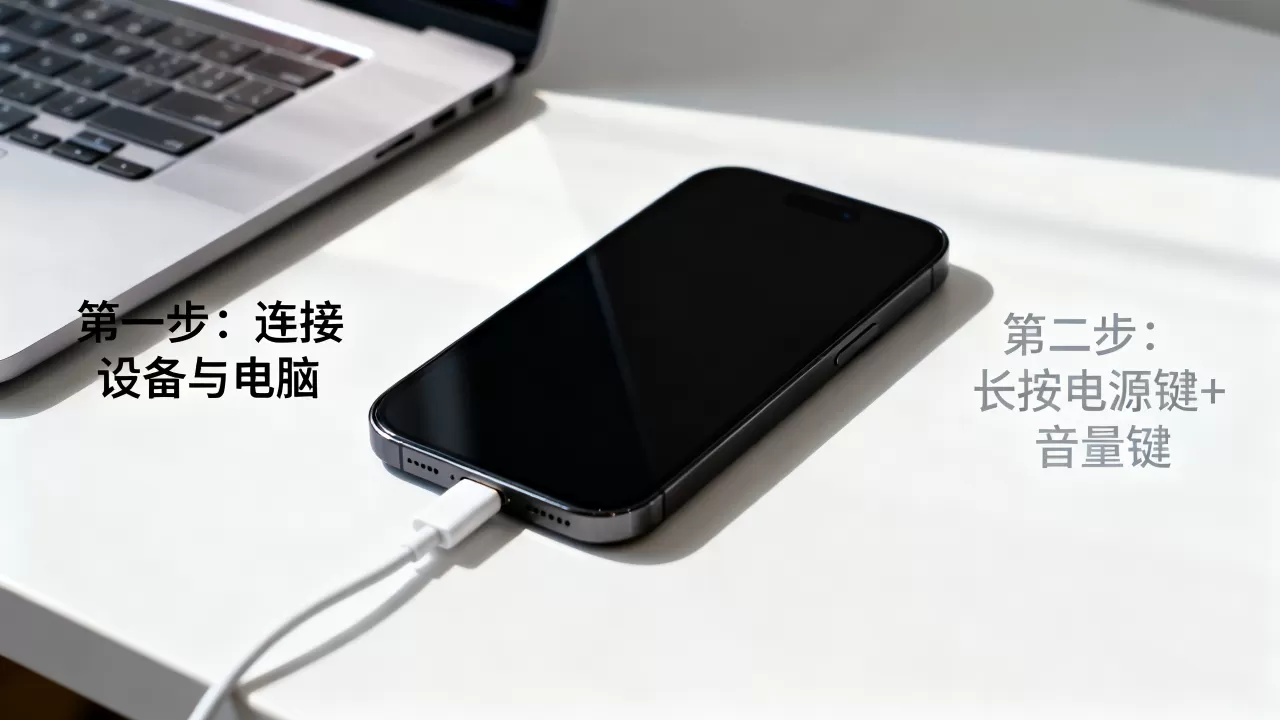 dfu黑屏模式刷机教程，ios设备黑屏无法开机怎么强制进入dfu模式