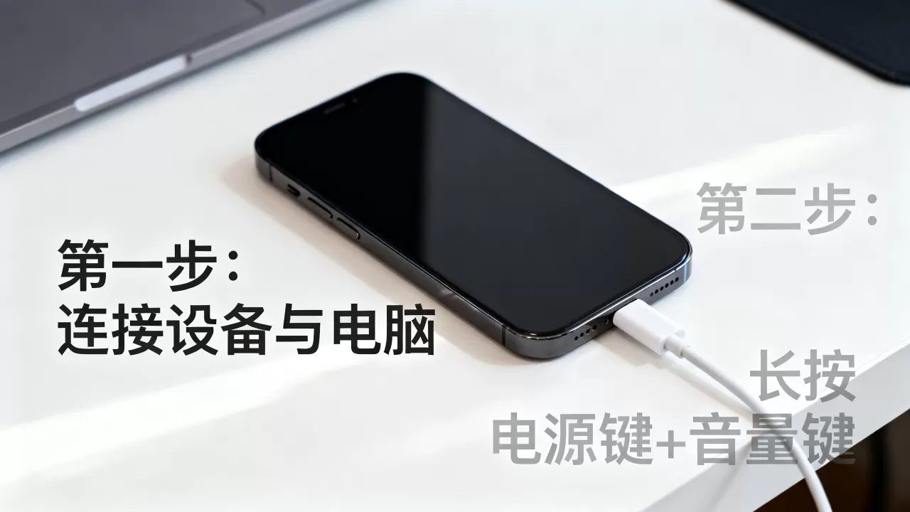 dfu黑屏模式刷机教程，ios设备黑屏无法开机怎么强制进入dfu模式