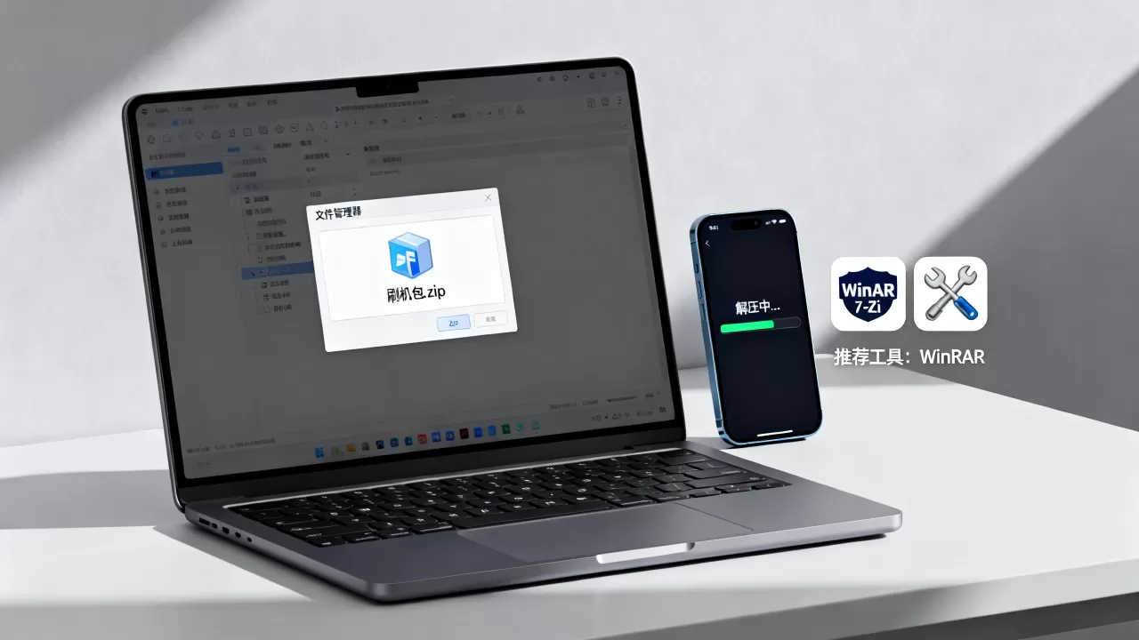 刷机包怎样解压，刷机包解压工具推荐