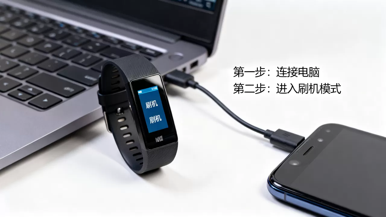 微软手环2刷机教程，微软手环2刷机
