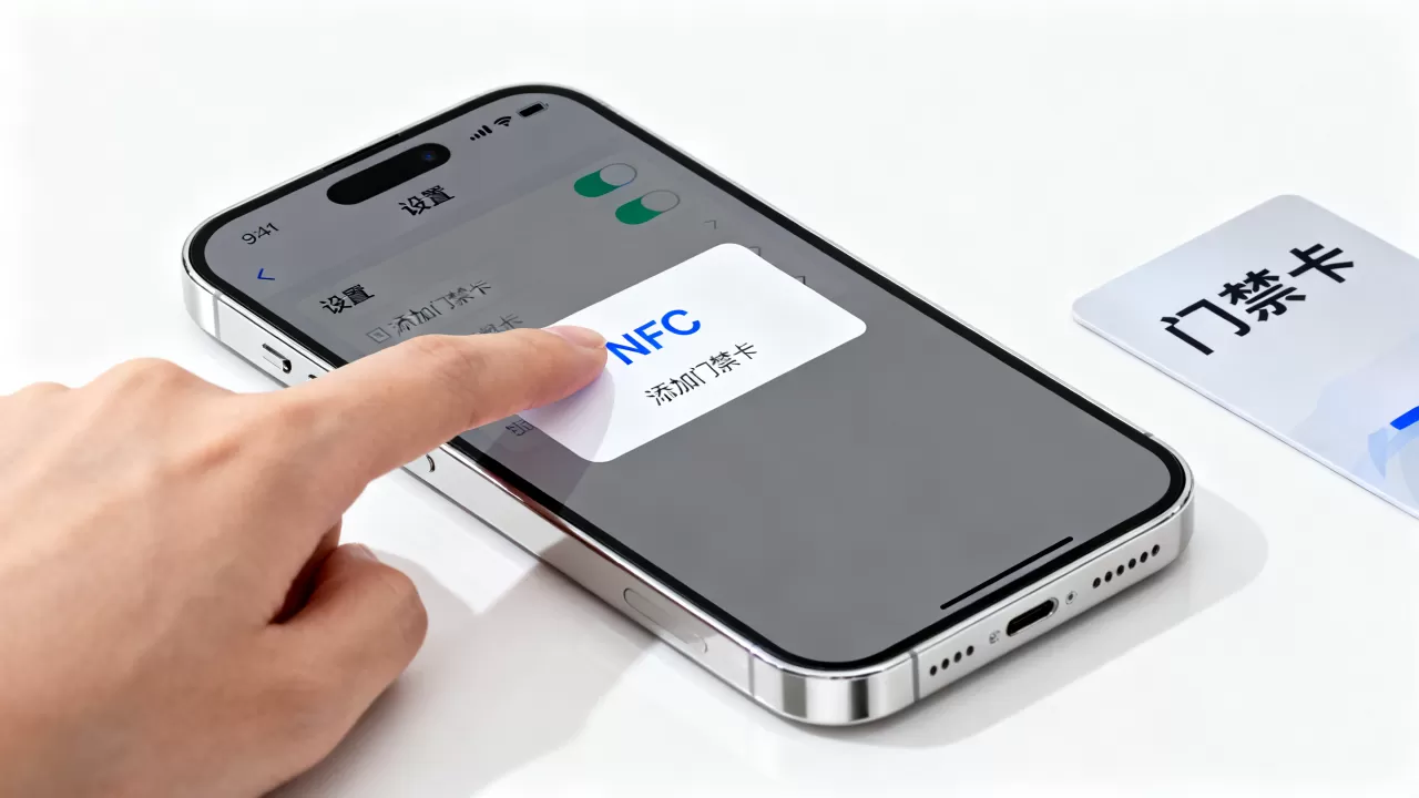 iphone门禁nfc怎么设置，iphone门禁nfc