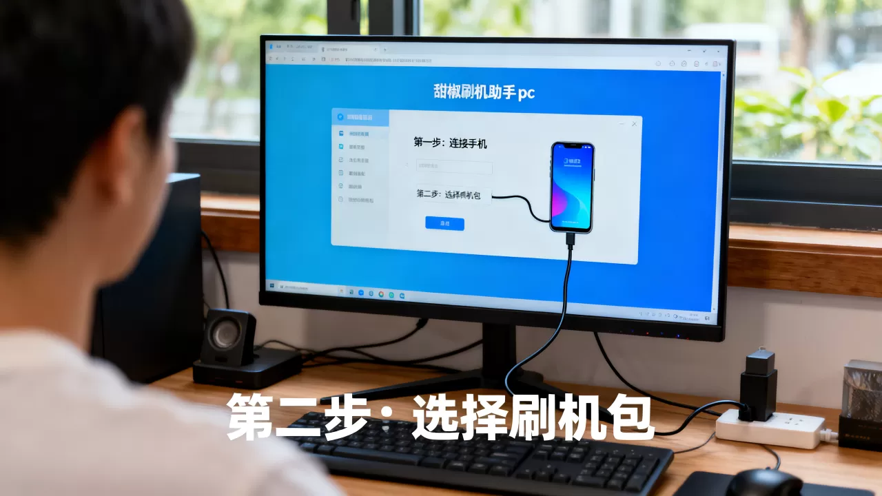 甜椒刷机助手pc怎么用，甜椒刷机助手pc