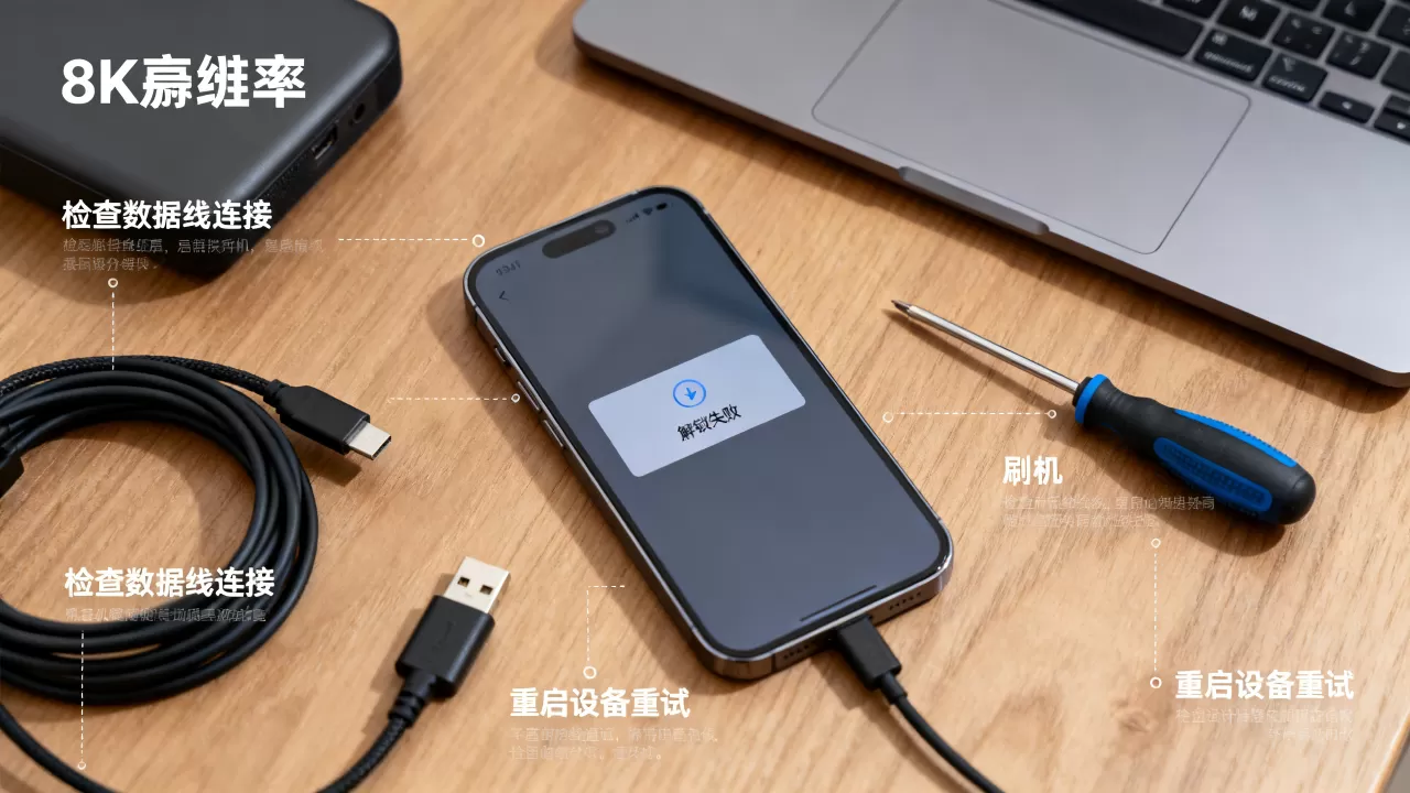 刷机精灵解锁失败怎么办，刷机精灵解锁失败