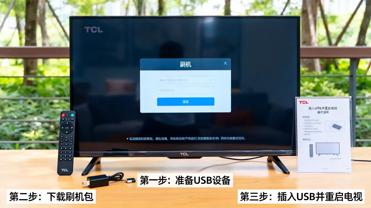 tcl手动刷机教程，tcl电视怎么手动刷机