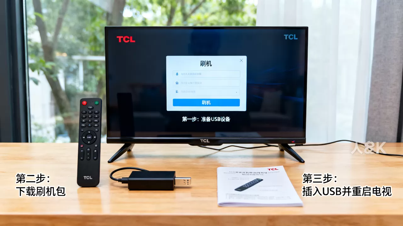 tcl手动刷机教程，tcl电视怎么手动刷机
