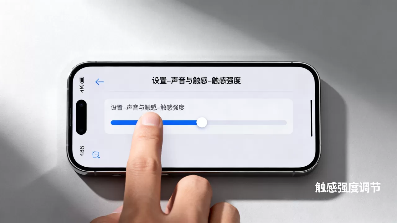 iphone触感强度怎么调，iphone触感反馈