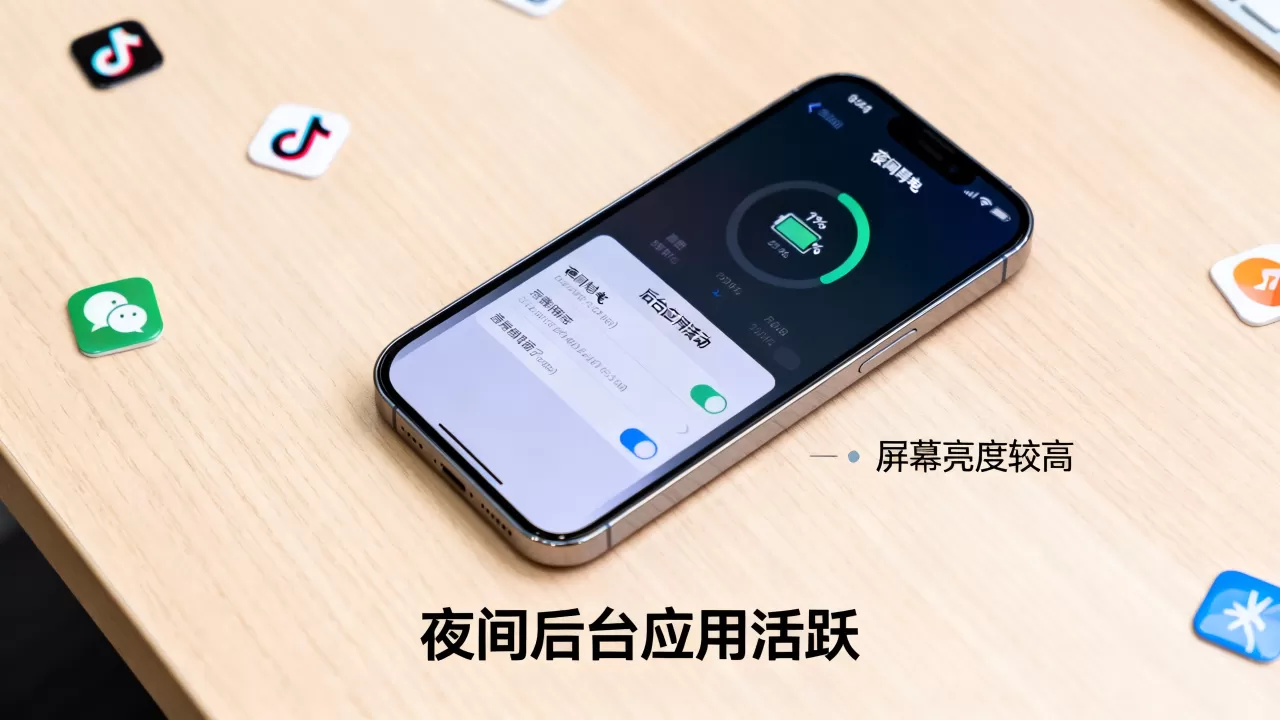 iphone夜间耗电快怎么回事，iphone夜间耗电