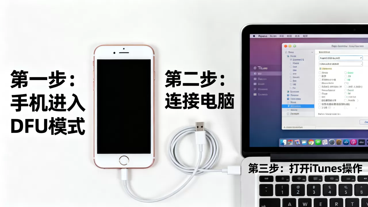 苹果六DFU刷机失败怎么办，苹果手机DFU模式教程